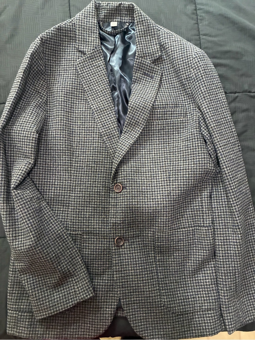 Goodfellow & Co Gray Houndstooth Sport Coat